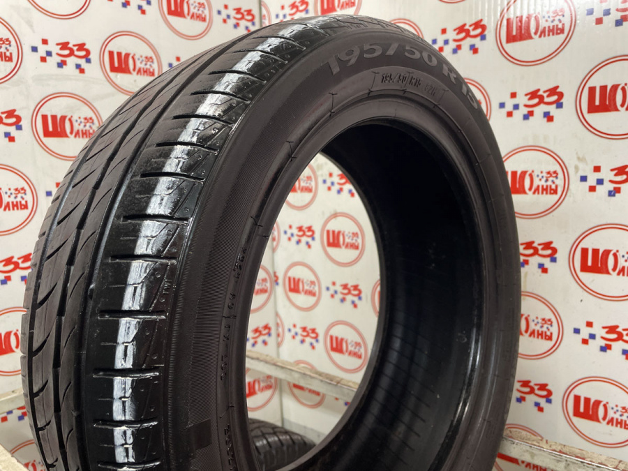 Шина Б/У 195/50 R15 Лето PIRELLI P-1 Cinturato  Кат. 4