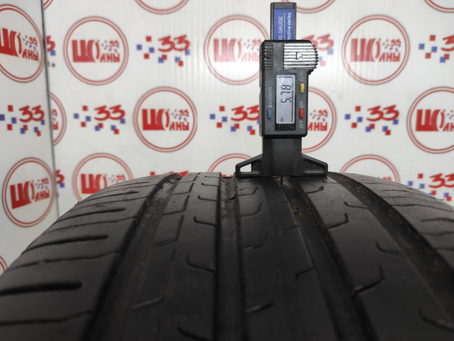 Шина Б/У 245/50 R19 Лето CONTINENTAL C.Eco Contact-6 Кат. 3