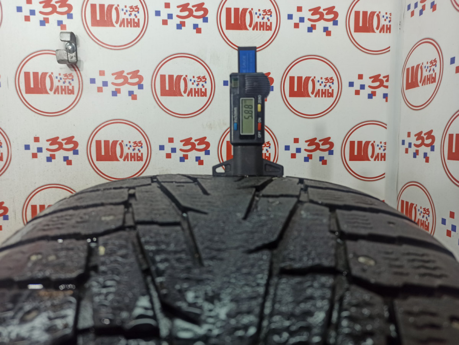 Шина Б/У 265/50 R19 Зима Шипы  NOKIAN HKPL-7/SUV-7 Кат. 4