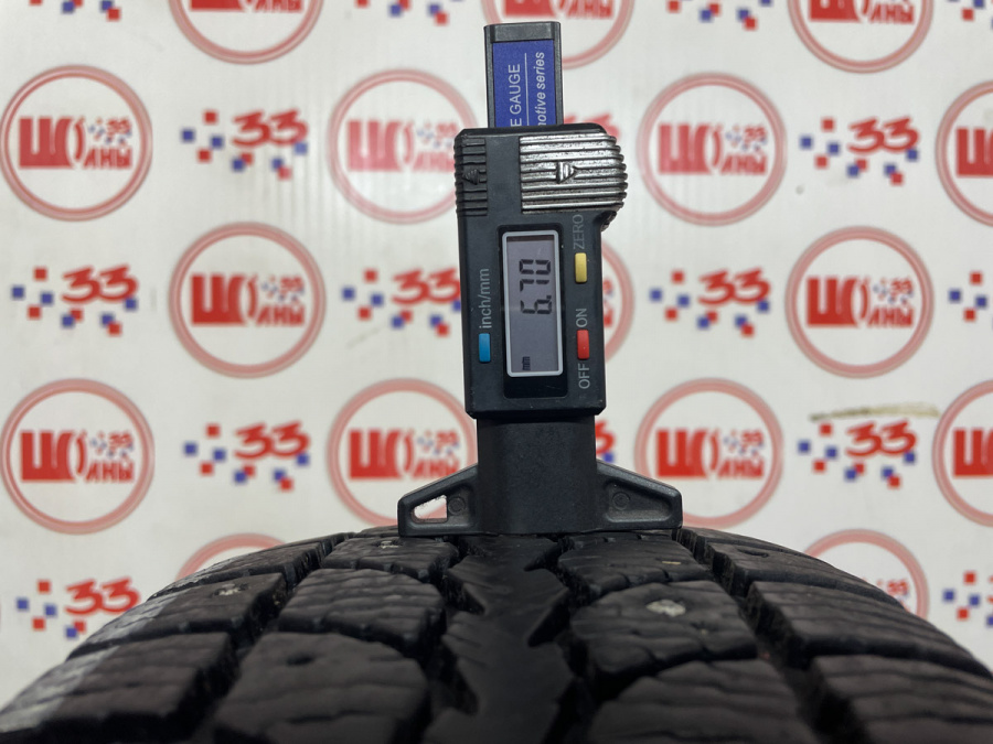 Шина Б/У 175/65 R14 Зима Шипы  КАМА 505 Кат. 4
