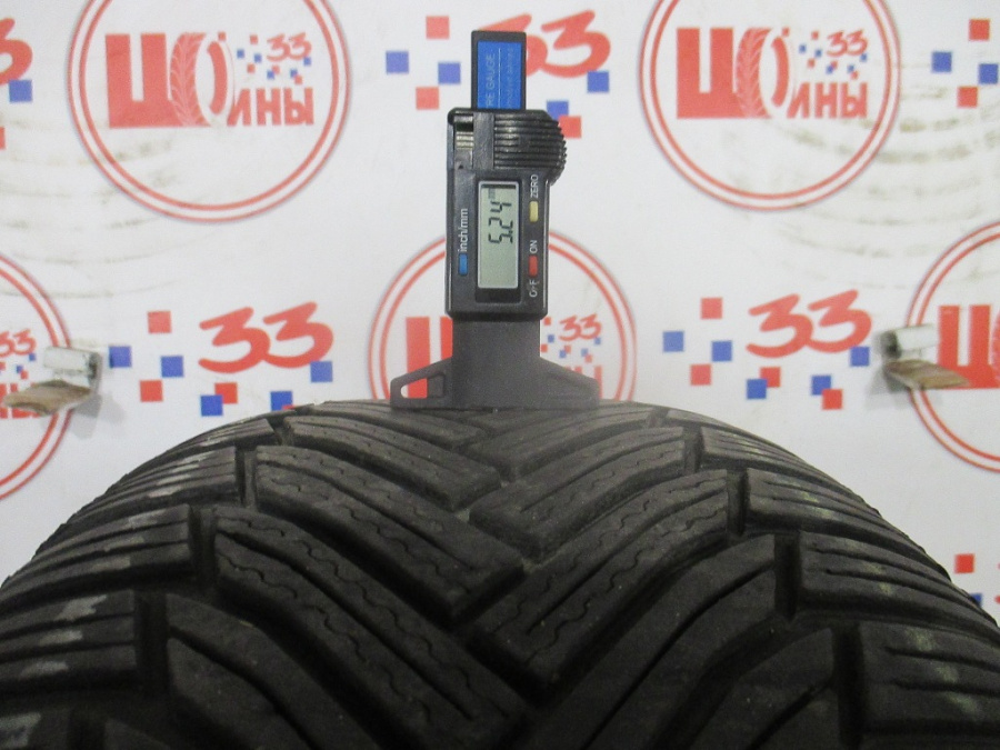 Шина Б/У 225/50 R17 Зима MICHELIN ALPIN 6 Кат. 3