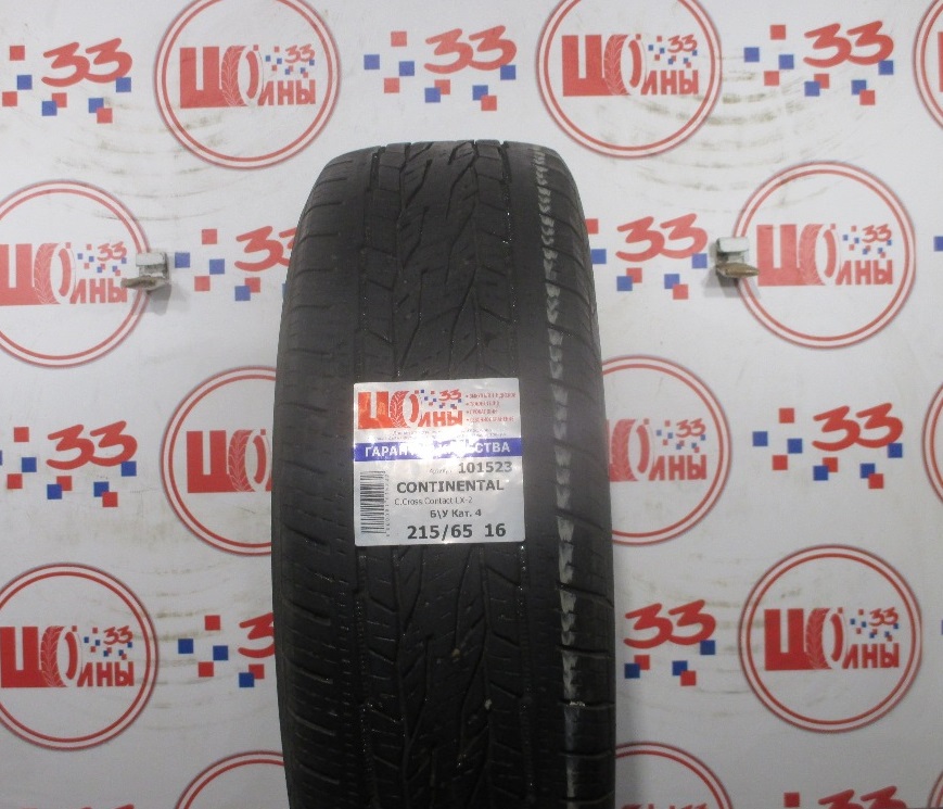 Б/У 215/65 R16 Лето CONTINENTAL C.Cross Contact LX-2 Кат. 4