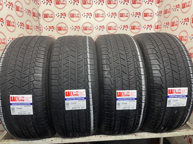 Шина Б/У 235/55 R17 Лето TIGAR SUV Summer  Кат. 4
