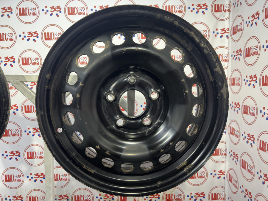 Б/У Диск Стальной оригинальный 6.5 JR16 5/114.3 50 d67.1 Черный (Колпачки) Хундай Кат.А2