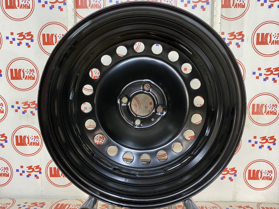 Новое Диск Стальной неоригинальный 6.5 JR16 4/100 37 d60.1 Черный (Колпачки) Renault