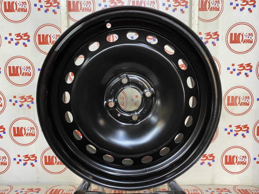 Новое Диск Стальной неоригинальный 6.5 JR16 4/100 37 d60.1 Черный (Колпачки) Renault