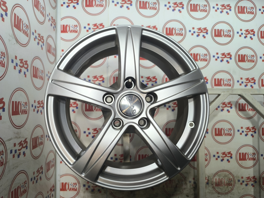 Новое Диск Литой неоригинальный 6.5 JR15 5/114.3 43 d67.1 Серебро (Колпачки) Киа