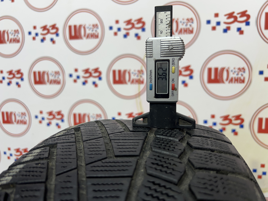 Шина Б/У 195/55 R16 Зима CONTINENTAL C.Viking Contact-5 Кат. 4