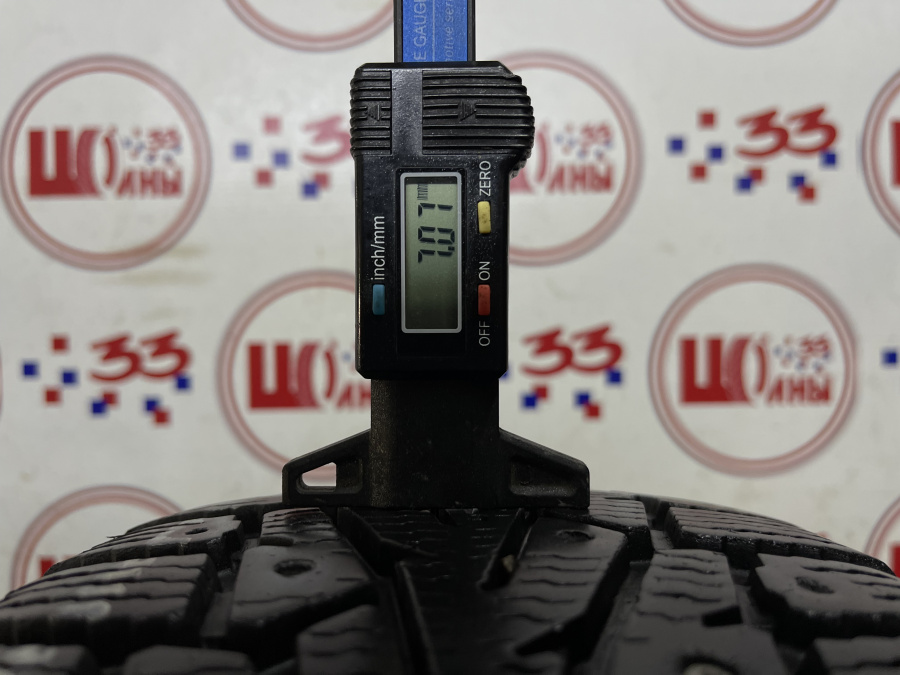 Шина Б/У 185/60 R15 Зима Шипы  Cordiant Snow Cross PW-2 Кат. 3