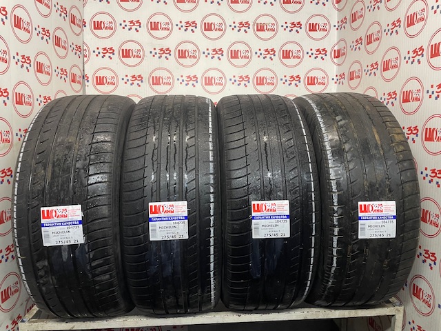 Шина Б/У 275/45 R21 Лето MICHELIN Latitude Sport-3 Кат. 5