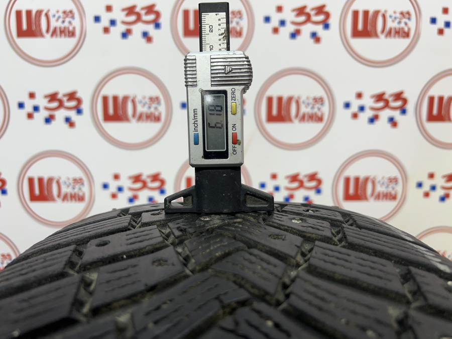 Шина Б/У 235/55 R18 Зима Шипы  CONTINENTAL C.  Ice Contact-3  Кат. 3
