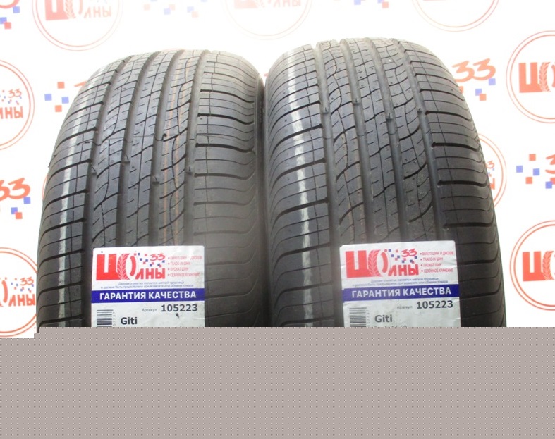 Б/У 225/60 R18 Лето Giti Comfort F 50 Кат. 1