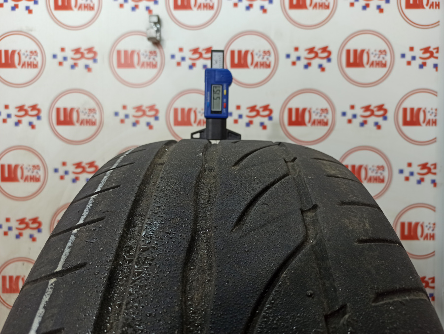 Шина Б/У 235/50 R18 Лето BRIDGESTONE Potenza RE-002 Кат. 5