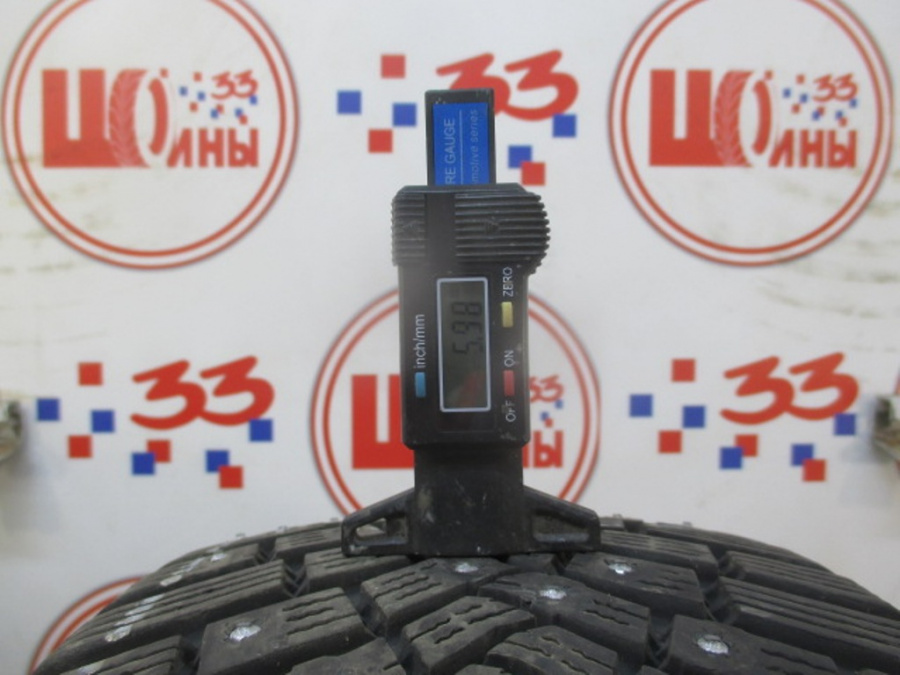 Шина Б/У 205/55 R16 Зима Шипы  Continental IceContact 3 Кат. 3