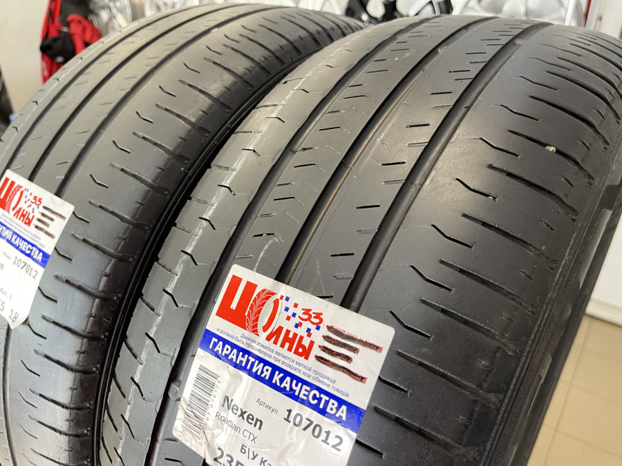 Шина Б/У 235/55 R18 Лето Nexen Roadian CTX Кат. 5