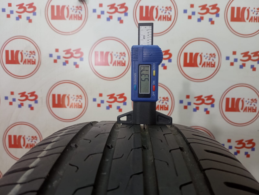 Шина Б/У 205/60 R16 Лето Continental ContiEcoContact 6 Кат. 3