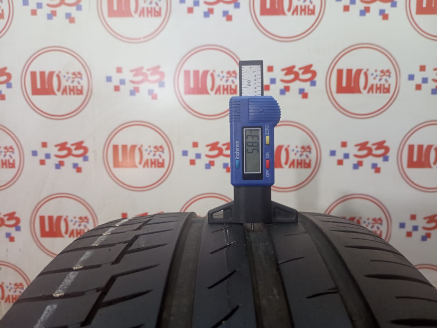 Шина Б/У 225/40 R18 Лето Continental ContiPremiumContact 6 Кат. 3
