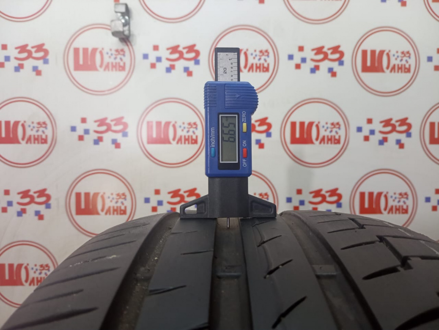 Шина Б/У 235/55 R17 Лето Continental ContiPremiumContact 6 Кат. 4
