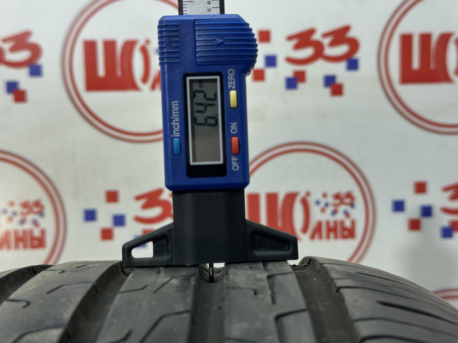 Шина Б/У 215/55 R17 Лето Continental EcoContact 6 Кат. 2