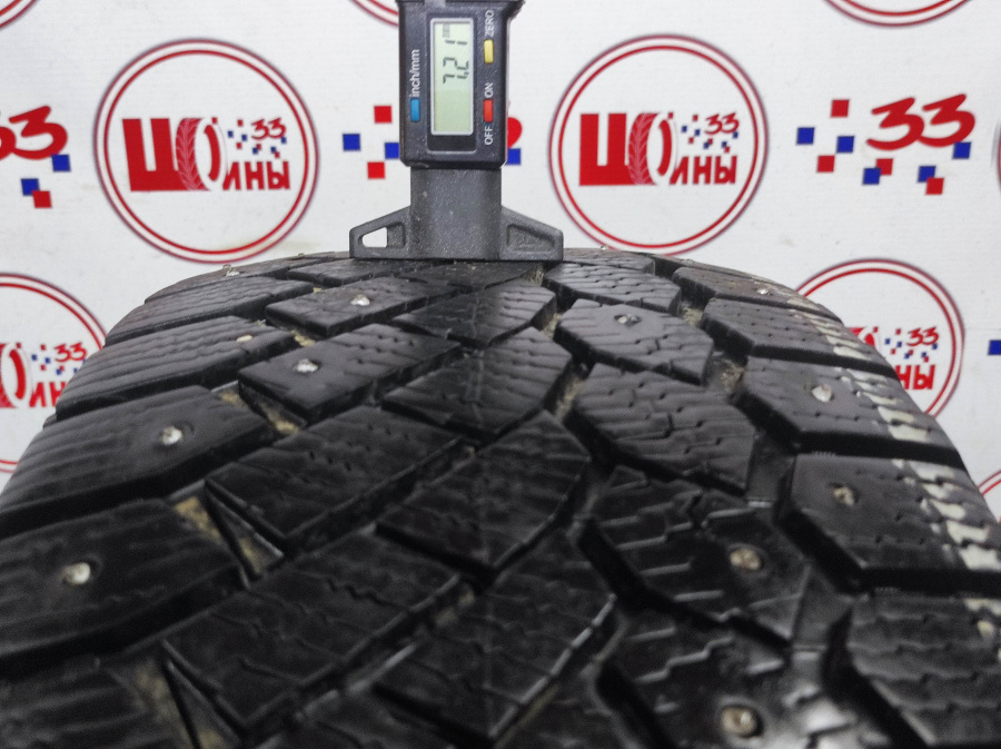 Шина Б/У 225/60 R18 Зима Шипы  Gislaved Nord Frost-200 Кат. 2   