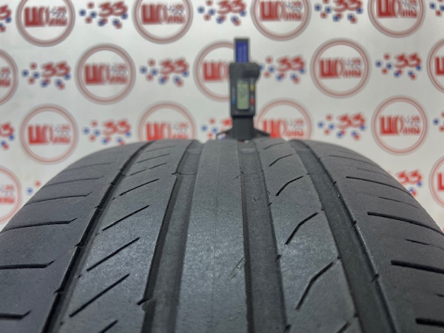 Шина Б/У 255/40 R21 Лето Continental C.Sport Contact-5 Кат. 5