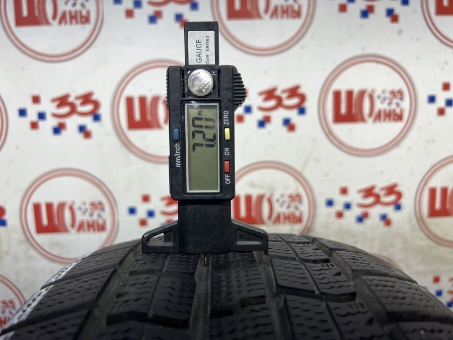 Шина Б/У 195/65 R15 Зима Goodyear Ice Navi-7 Кат. 3