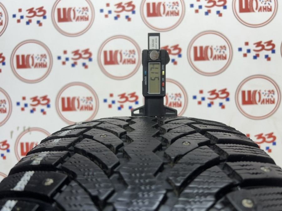 Шина Б/У 235/55 R17 Зима Шипы  Formula Ice Кат. 5