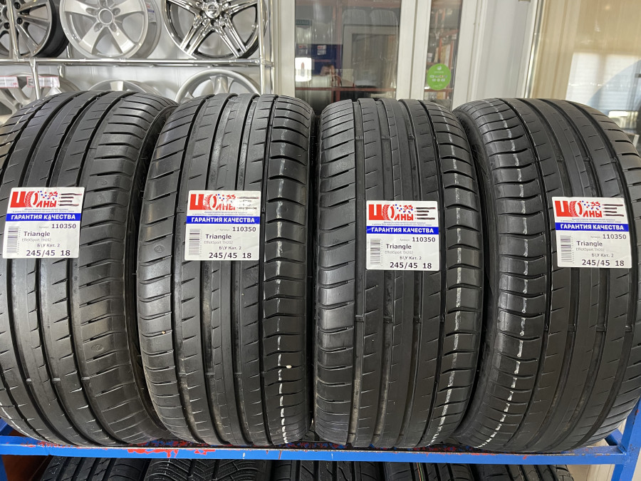 Шина Б/У 245/45 R18 Лето Triangle EffeXSport TH202 Кат. 2