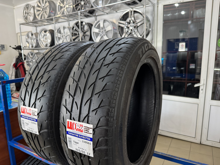 Шина Б/У 215/55 R17 Лето Tigar Syneris Кат. 5
