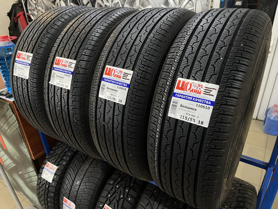 Шина Б/У 215/55 R18 Лето Белшина Artmotion Бел-412 Кат. 2