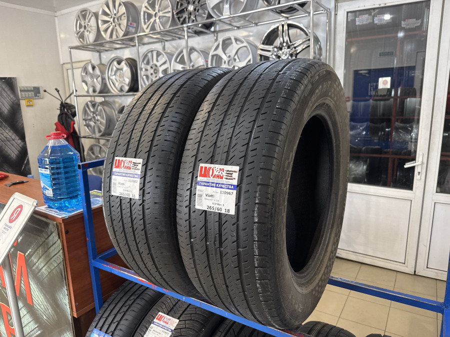 Шина Б/У 265/60 R18 Лето Viatti Bosco H/T V-238 Кат. 5