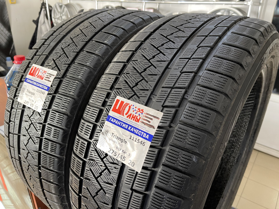 Шина Б/У 275/45 R20 Зима Triangle Snowlink PL02 Кат. 3