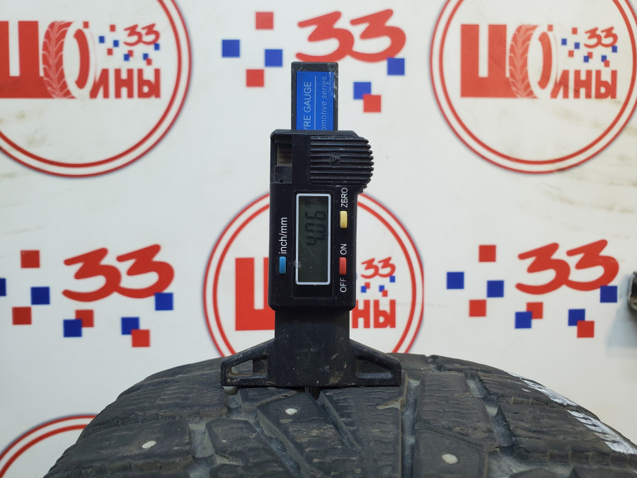 Шина Б/У 195/55 R16 Зима Шипы  Cordiant Snow Cross Кат. 5