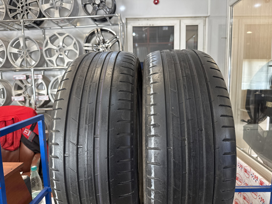 Шина Б/У 235/55 R19 Лето NOKIAN Hakka Black 2/Black 2 Кат. 5