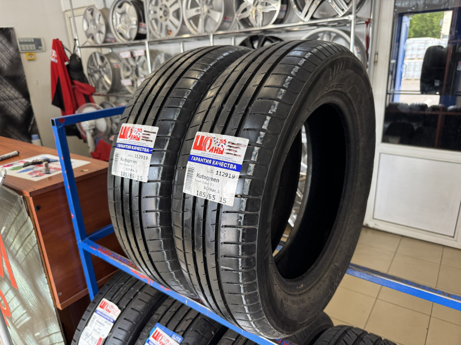 Шина Б/У 185/65 R15 Лето Kutogreen Smart Chaser SC1 Кат. 3