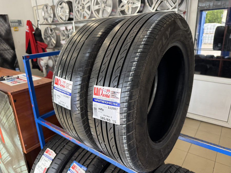 Шина Б/У 185/65 R15 Лето Hifly HF-201 Кат. 5