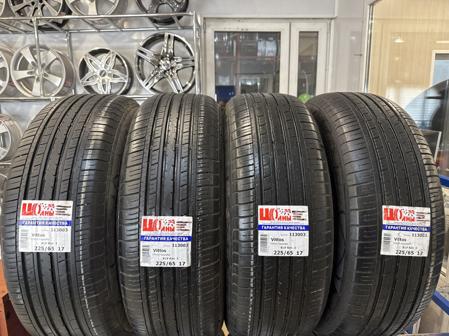 Шина Б/У 225/65 R17 Лето Vittos VSH10 Expedite Кат. 3