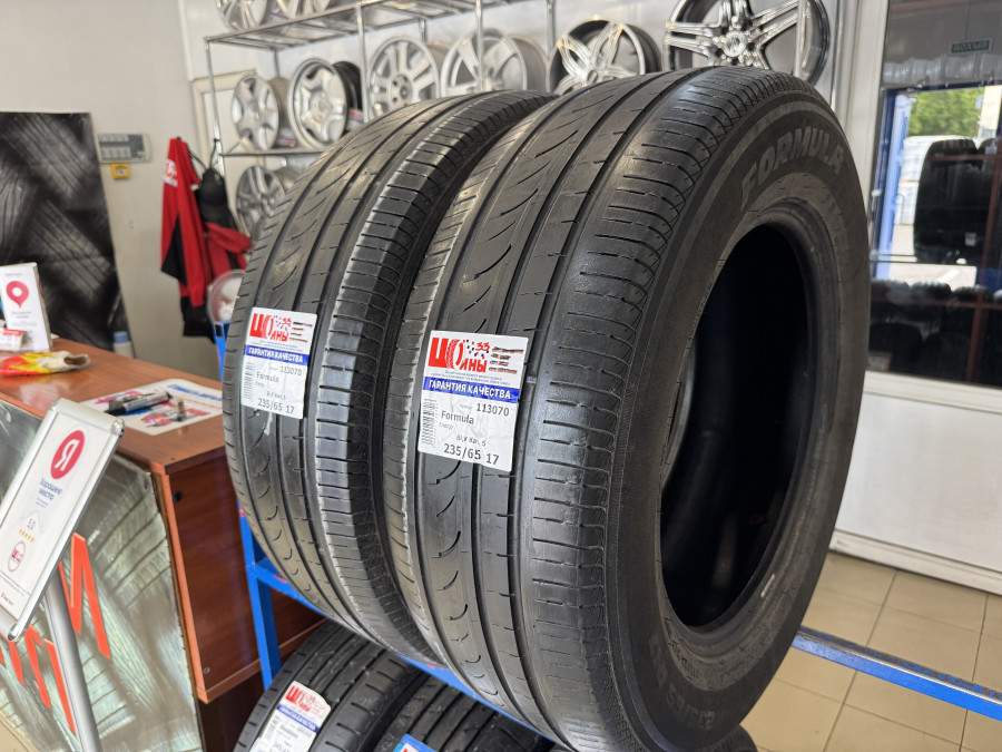 Шина Б/У 235/65 R17 Лето Formula Energy Кат. 5