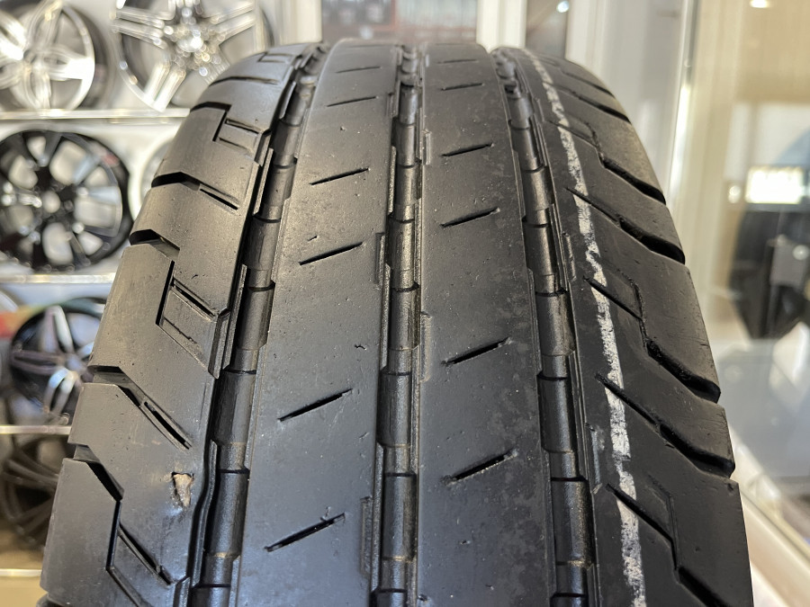Шина Б/У 225/75 R16C Лето Continental C.Van Contact 100 Кат. 4