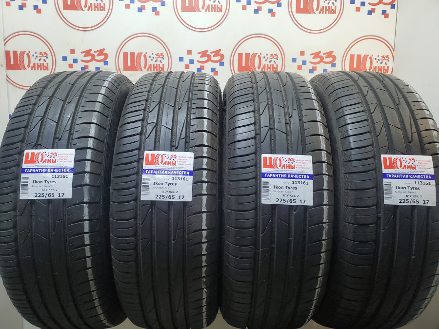 Шина Б/У 225/65 R17 Лето Ikon Tyres Autograph Aqua 3 Кат. 2