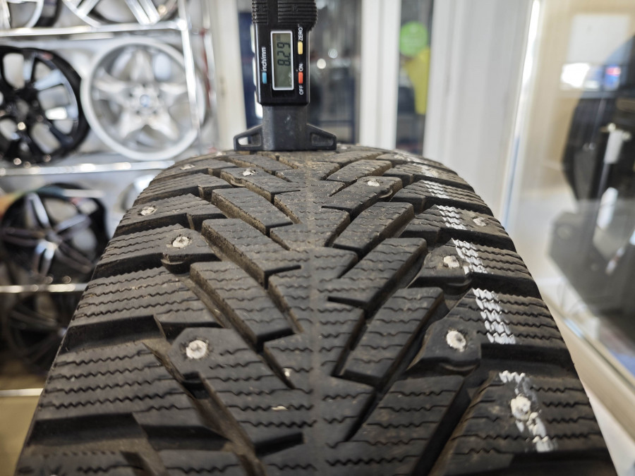 Шина Б/У 205/55 R16 Зима Шипы  Amtel NordMaster Evo Кат. 2