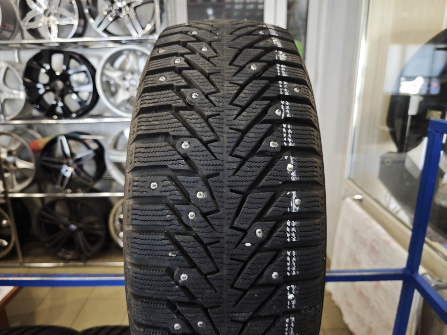 Шина Б/У 205/55 R16 Зима Шипы  Amtel NordMaster Evo Кат. 2