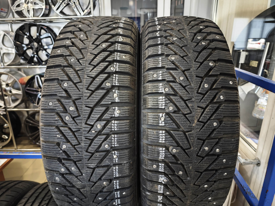 Шина Б/У 205/55 R16 Зима Шипы  Amtel NordMaster Evo Кат. 2