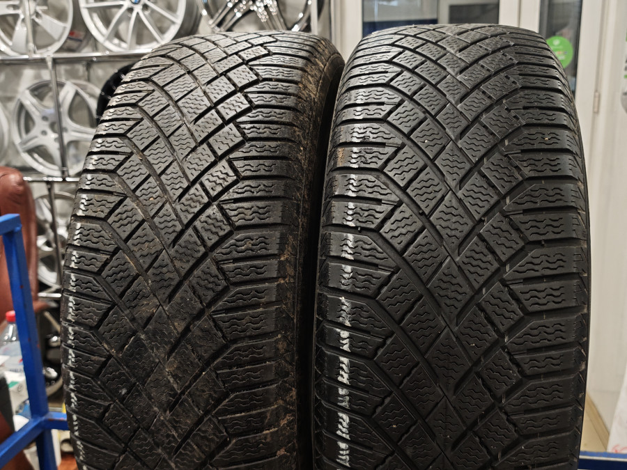 Шина Б/У 235/60 R18 Зима Continental C.Viking Contact-7 Кат. 5