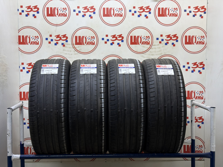 Шина Б/У 225/50 R17 Лето LingLong Sport Master Кат. 5