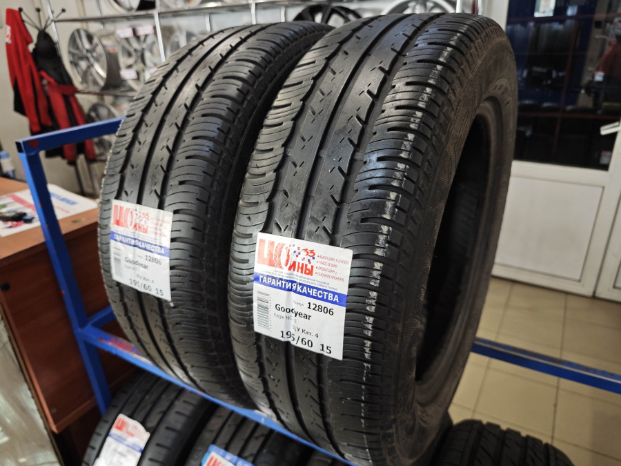 Шина Б/У 195/60 R15 Лето GOODYEAR Eagle NCТ-5 Кат. 4