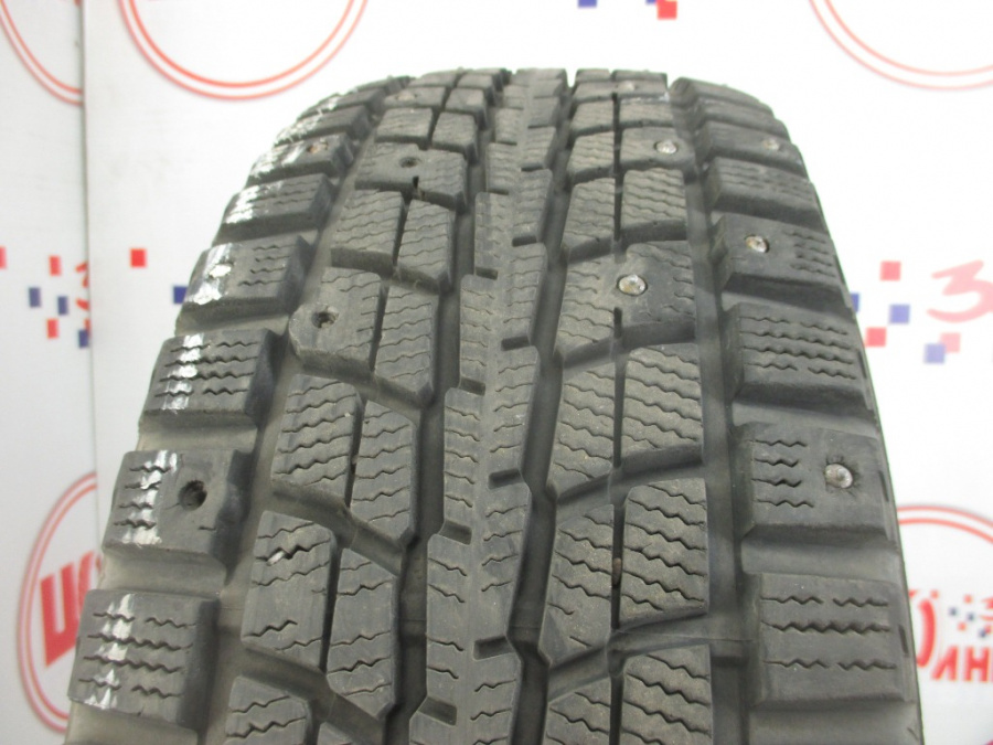 Шина Б/У 195/65 R15 Зима Шипы  DUNLOP SP Winter Ice-01 Кат. 2