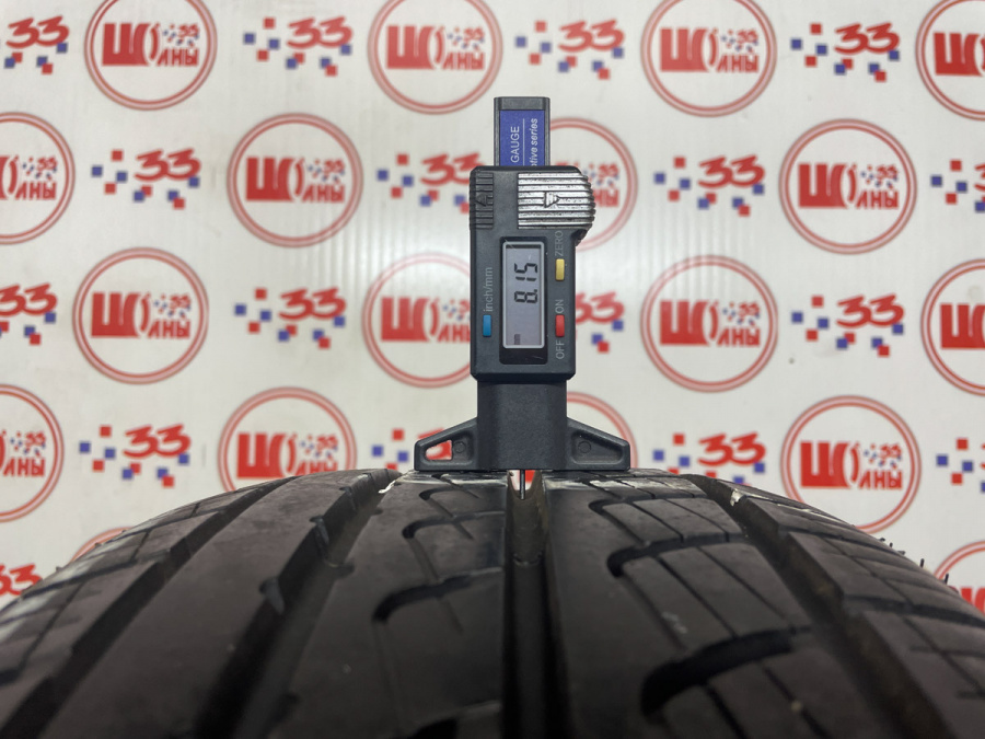 Шина Комплект Б/У 215/55 R17 Лето PIRELLI P-7 износ около 18%