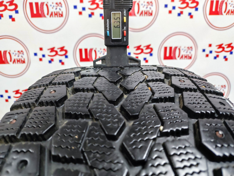 Шина Б/У 205/55 R16 Зима Шипы  YOKOHAMA F-700 S Кат. 3