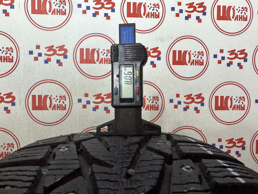 Шина Б/У 205/55 R16 Зима Шипы  NOKIAN HKPL-7/SUV-7 Кат. 3